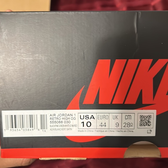 Air Jordan 1 high pine green - Picture 3 of 5